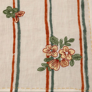 Orange Bloom Table Runner