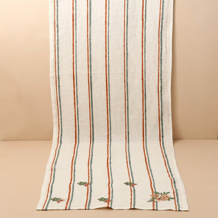 Orange Bloom Table Runner