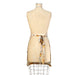 Linen Tales Pinafore Apron / Orange Flow Natural