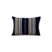 Outdoor Lumbar Pillow / French Stripe Navy