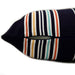 Outdoor Lumbar Pillow / French Stripe Navy