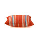 Outdoor Lumbar Pillow / French Stripe Orange