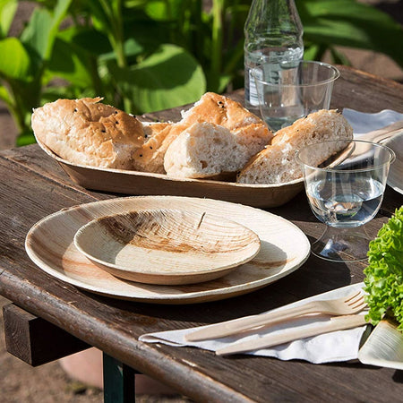 Palm Leaf 5" Plates /  50pc Pack