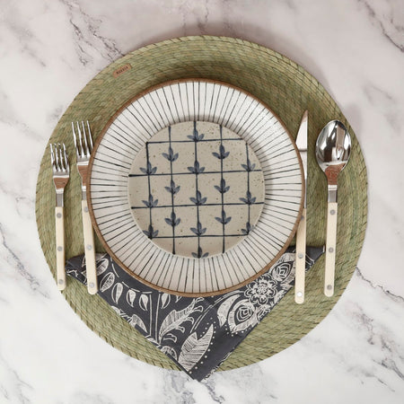 Palm Round Placemat / Agave