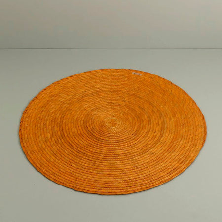 Palm Round Placemat / Canela