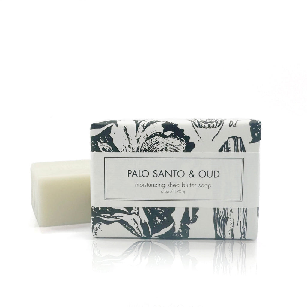 Shea Butter Soap Bar / Palo Santo & Oud