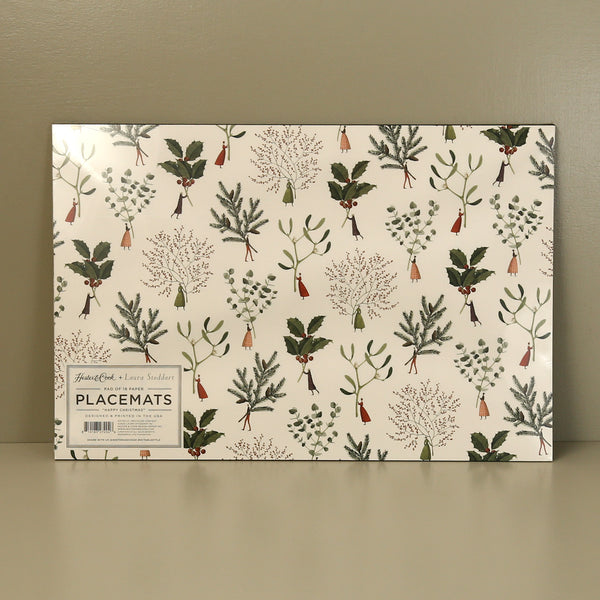 Paper Placemat Pack / Happy Christmas