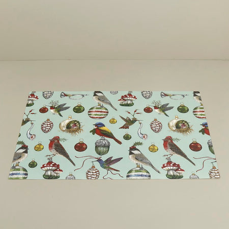 Paper Placemat Pack / Baubles and Birds