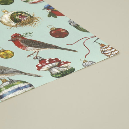 Paper Placemat Pack / Baubles and Birds