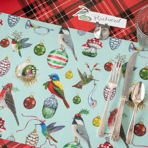 Paper Placemat Pack / Baubles and Birds