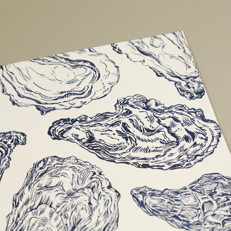 Paper Placemat Pack / Blue Oyster