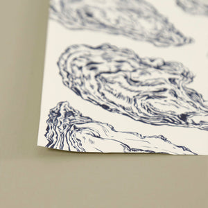 Paper Placemat Pack / Blue Oyster