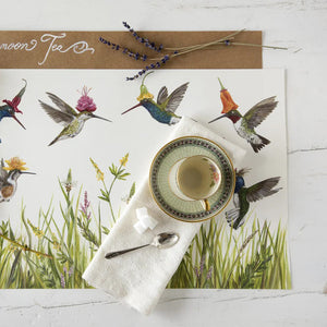 Paper Placemat Pack / Hummingbirds