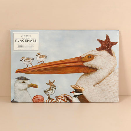 Paper Placemat Pack / Shorebirds