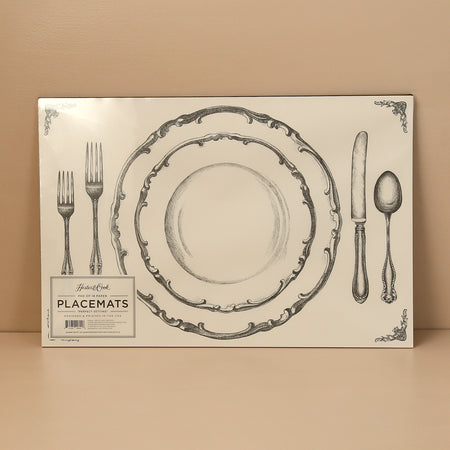 Paper Placemat Pack / Perfect Setting