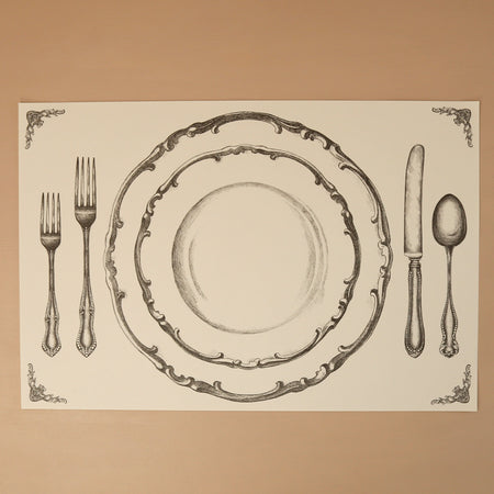 Paper Placemat Pack / Perfect Setting