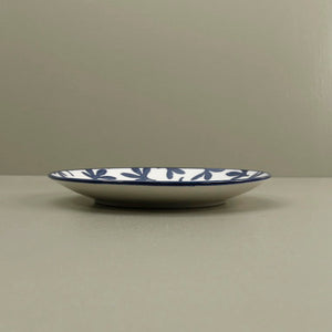 Pattern Appetizer Plate / Blue Floral