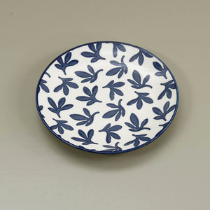 Pattern Appetizer Plate / Blue Floral