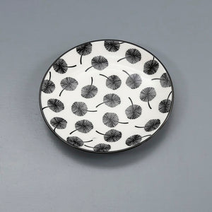 Pattern Appetizer Plate / Dandelion