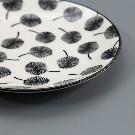 Pattern Appetizer Plate / Dandelion