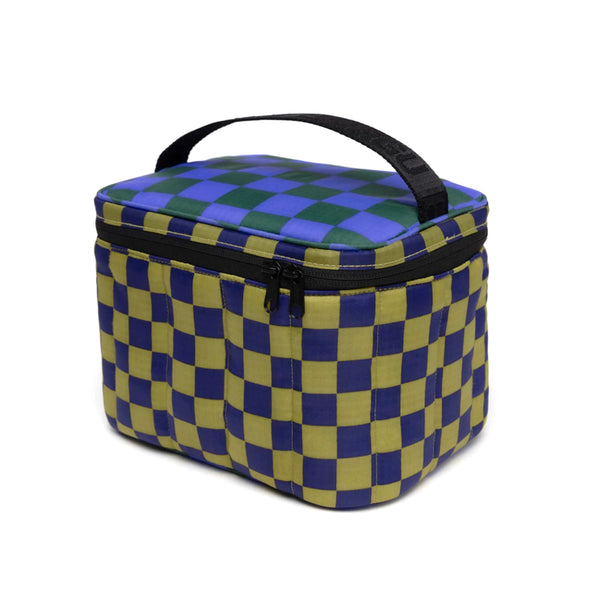 Baggu Puffy Lunch Bag / Jewel Checks