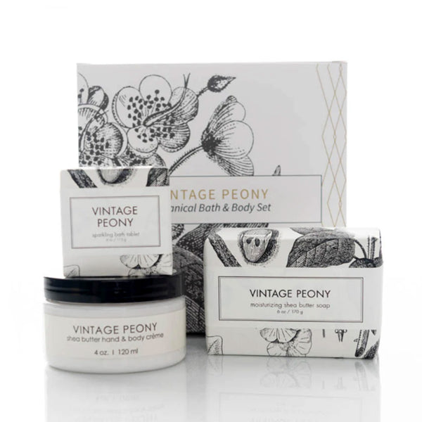Formulary 55 Botanical Gift Set / Vintage Peony