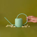 Petite Cascade Metal Watering Can / Jade