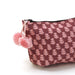 Block Print Makeup Bag / Orchid Pink