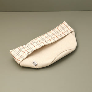 Plaid Canvas Bread Basket