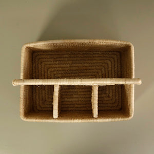 Pleta Woven Date Palm Flatware Caddy