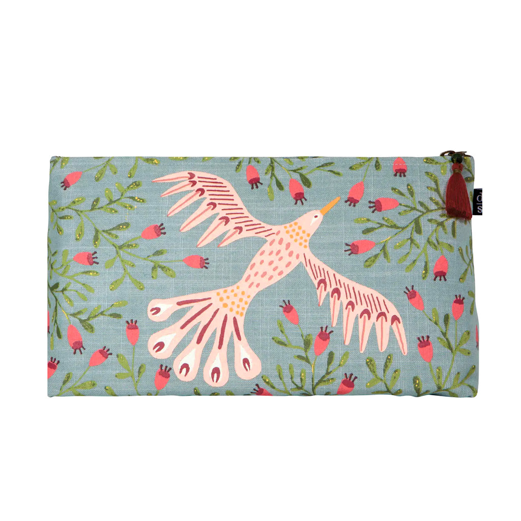 Large Cosmetic Pouch / Plume