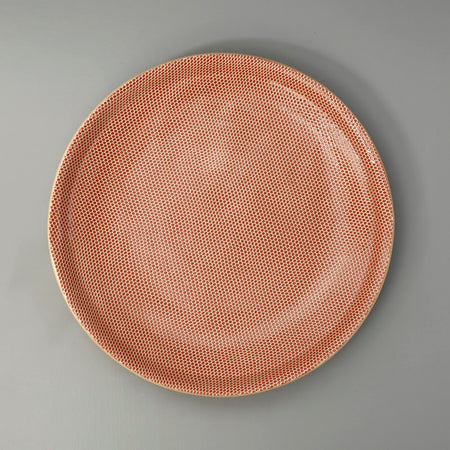 Terrafirma Statement Platter / Poppy / Honeycomb