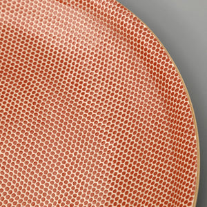 Terrafirma Statement Platter / Poppy / Honeycomb
