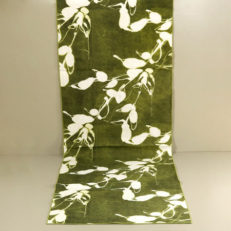 Porto Linen Table Runner 16" x 90" / Olive