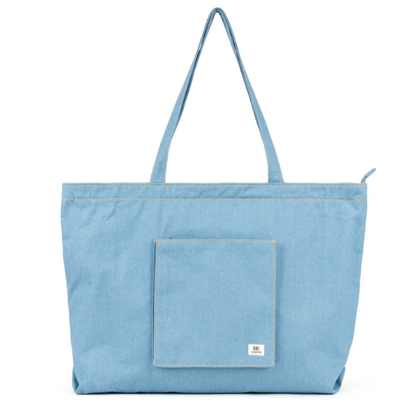 ORI Portobello Tote Bag / Large Light Wash