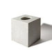 Concrete Tissue Box Cover / White Terrazzo