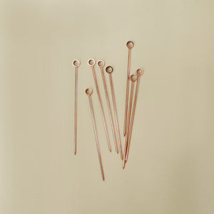 Cocktail Pick Set / XL Copper