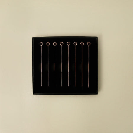 Cocktail Pick Set / XL Copper