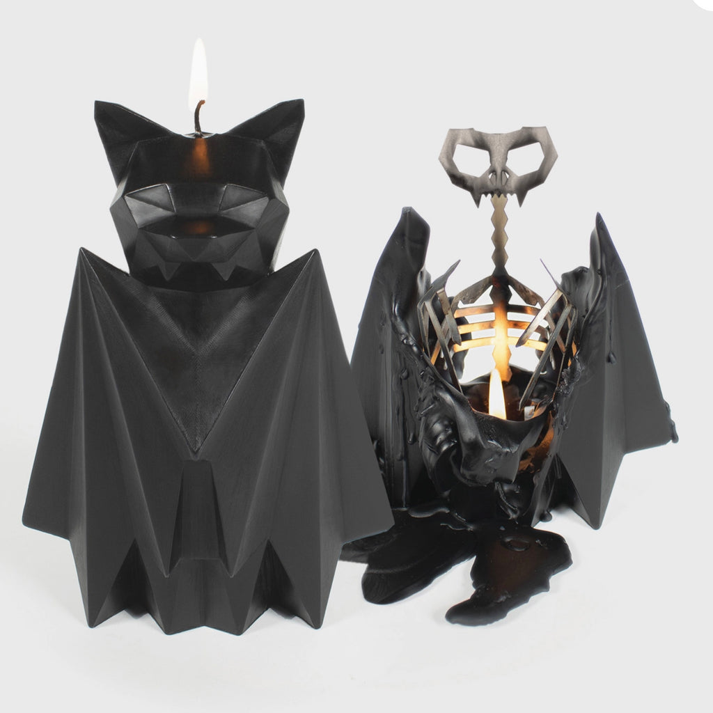 Pyropet Skeleton Candle / Black Bat