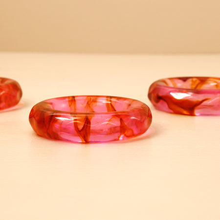 Quartz Napkin Rings  / 4pc