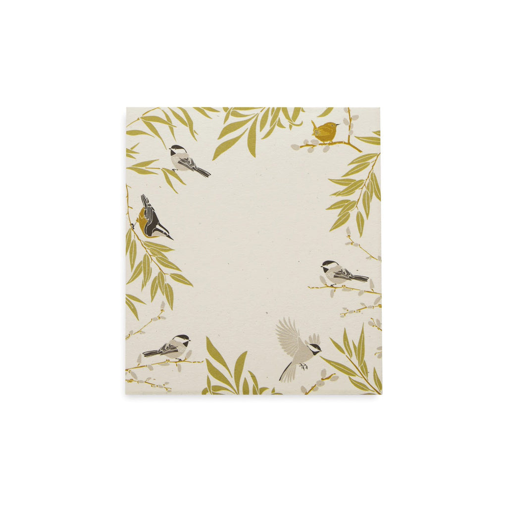 Recycled Notepad / Chickadees