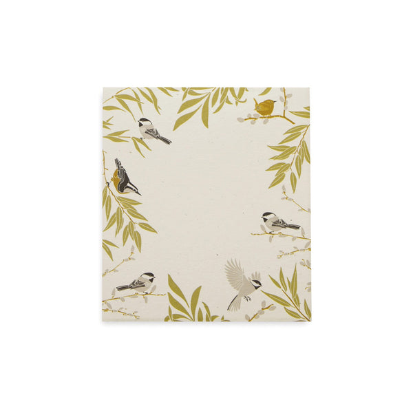 Recycled Notepad / Chickadees