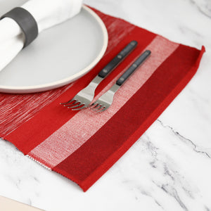 Recycled Spun Placemats / Chili