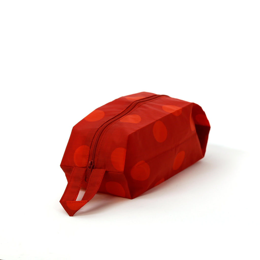 Baggu 3D Small Zip Pouch / Red Dots