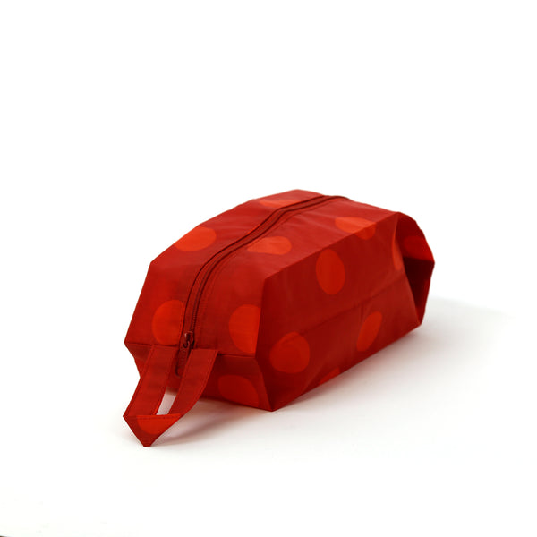 Baggu 3D Small Zip Pouch / Red Dots