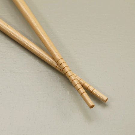 Red Bamboo Chopsticks / One Pair