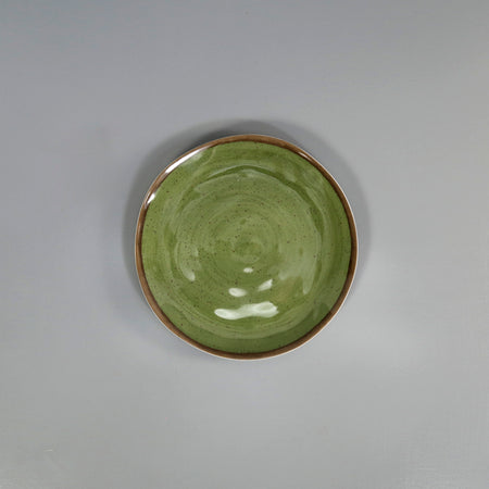 Retreat Green Melamine Salad Plate