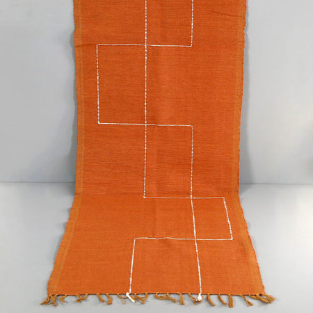 Rift Valley Table Runner / Copper 18" x 70"