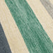 Heritage River Bank Stripe Rug / Greens