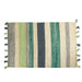 Heritage River Bank Stripe Rug / Greens